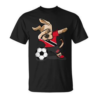 Dabbing Dog Trinidad And Tobago Soccer Jersey Football Lover T-Shirt | Mazezy CA