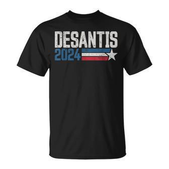 Desantis 2024 For President Vintage Distressed Desantis 2024 Unisex T-Shirt | Mazezy