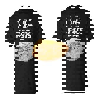 I Dig Fossils Paleontology T-Shirt | Mazezy