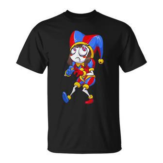Digital Circus Pomni Horror Characters Digitalcircus T-Shirt | Mazezy