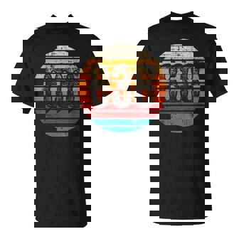 Distressed Vintage Sunset 838 Area Code T-Shirt | Mazezy