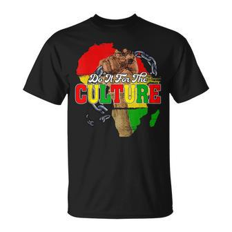 Do It For-The-Culture Junenth Map Black History Month Unisex T-Shirt - Seseable