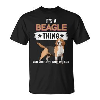 Dog It’S A Beagle Thing You Wouldn’T Understand T-Shirt - Seseable