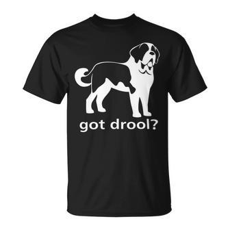 Dog Saint Bernard Got Drool Nickerstickers Saint Bernard Dog Unisex T-Shirt - Monsterry DE