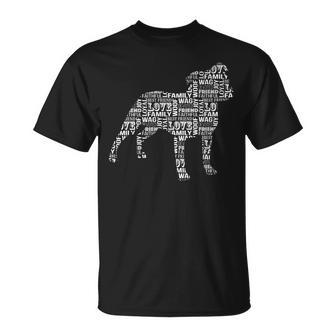 Dog Staffordshire Staffie Or Staffordshire Bull Terrier Dog Lover Unisex T-Shirt - Monsterry CA