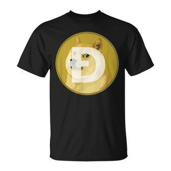 Dogecoin Cryptocurrency Token T-Shirt | Mazezy