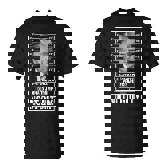 Donald Trump Police Hot Photo Not Guilty 45-47 President T-Shirt | Mazezy