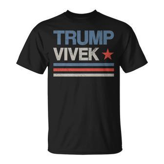 Donald Trump Vivek Ramaswamy 2024 President Republican Unisex T-Shirt - Monsterry