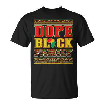 Dope Black Family Junenth Free-Ish 1865 Black History Unisex T-Shirt | Mazezy
