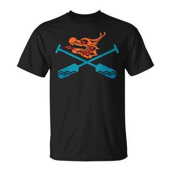 Dragon Boat Festival Racing Accessories Paddle Dragon T-Shirt | Mazezy