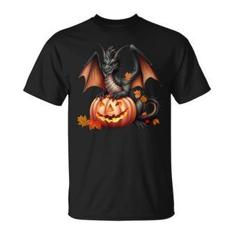 Dragon Halloween Theme Scary Dragons Lover Trickortreat Gift For Womens Gift For Women Unisex T-Shirt | Mazezy