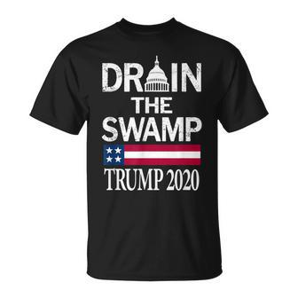 Drain The Swamp Trump 2020 T-Shirt | Mazezy