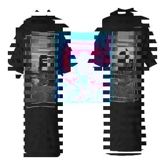 Dreamy Girl Vaporwave Anime Chill 90S Ethereal Alt Aesthetic Unisex T-Shirt | Mazezy