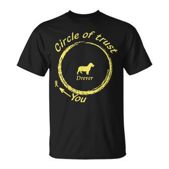 Drever Dog Drever Circle Of Trust T-Shirt | Mazezy