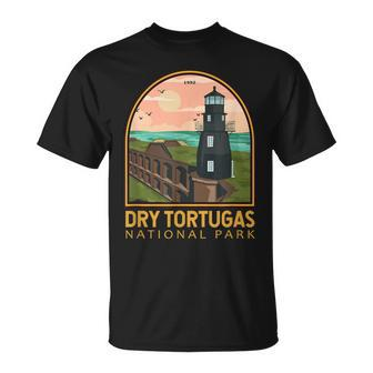 Dry Tortugas National Park Vintage Emblem T-Shirt | Mazezy