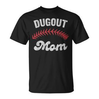 Dugout Dugout Mom - Dugout Dugout Mom Unisex T-Shirt - Monsterry