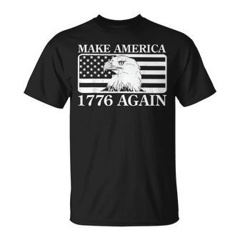 Eagles Make America 1776 Again T-Shirt | Mazezy