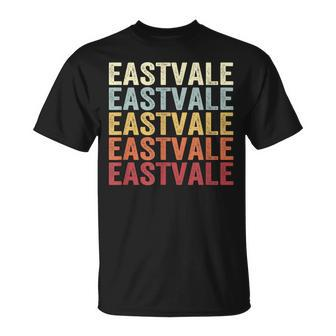 Eastvale California Eastvale Ca Retro Vintage Text T-Shirt | Mazezy