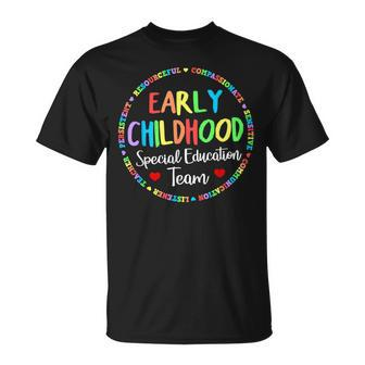 Ecse Early Childhood Education Special Education Daycare T-Shirt | Mazezy