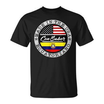 Ecuadorian American Camiseta Ecuatoriana Americana T-Shirt | Mazezy DE