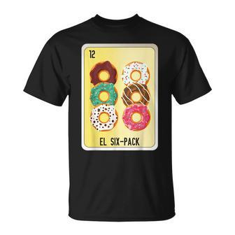 El Six-Pack Mexican Slang Chicano Bingo Cards T-Shirt - Monsterry