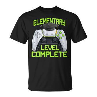 Elementary Level Complete Gamer Class Of 2023 Graduation Unisex T-Shirt - Seseable