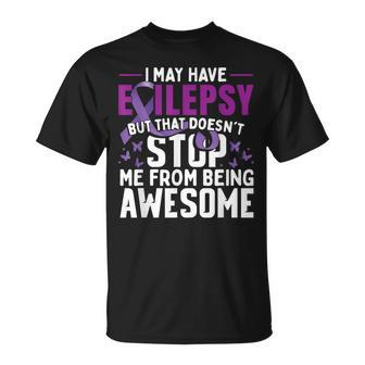 Epilepsy Awareness Warrior T-Shirt - Monsterry