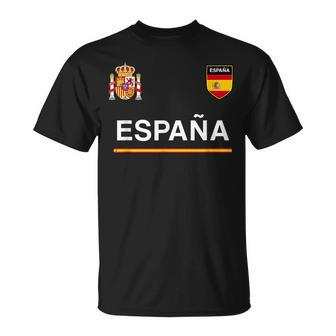 Espana SportSoccer Jersey Flag Football Madrid Unisex T-Shirt | Mazezy