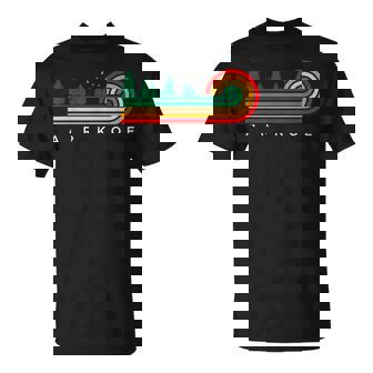 Evergreen Vintage Stripes Arkoe Ohio T-Shirt | Mazezy