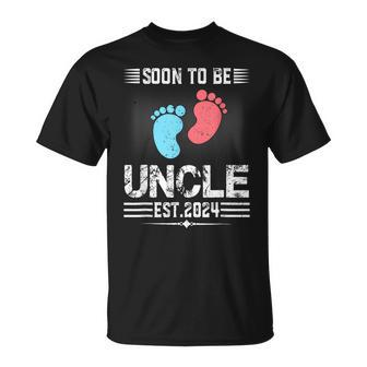 Expecting New Uncle Soon To Be Promoted To Uncle 2024 T-shirt - Thegiftio UK