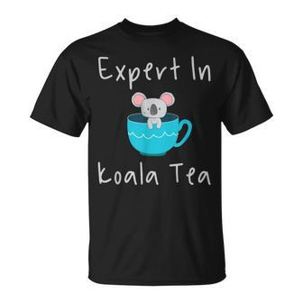 Expert In Koala Tea Pun Quality Control Manager Specialist T-Shirt | Mazezy