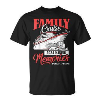 Family Cruise 2024 Vacation Party Trip Ship T-Shirt - Monsterry UK