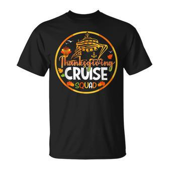 Family Thanksgiving Cruise 2023 Autumn Cruise Squad T-Shirt | Mazezy