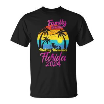 Family Vacation 2024 Florida Vacation Making Memories 2024 T-Shirt | Mazezy