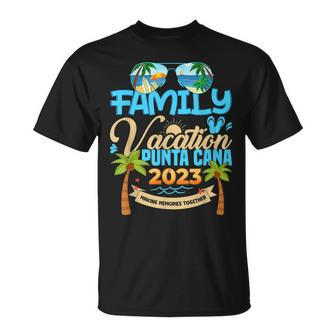 Family Vacation Punta Cana 2023 Dominican Republic Vacation Unisex T-Shirt - Seseable