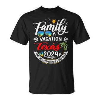 Family Vacation Texas 2024 Beach Summer Vacation 2024 T-Shirt | Mazezy