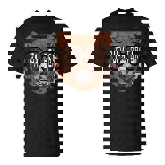 Fathers Day Funny Retro Vintage Dad Papa Bear Fathers Day Unisex T-Shirt | Mazezy