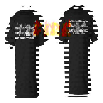 Fire And Ice Diy Last Minute Halloween Party Costume Couples T-Shirt