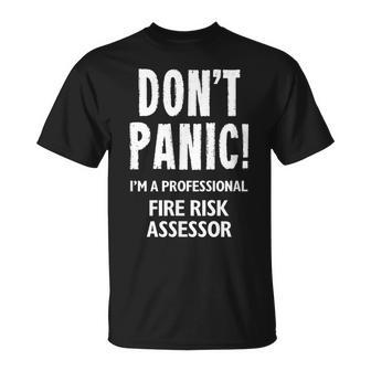 Fire Risk Assessor T-Shirt | Mazezy