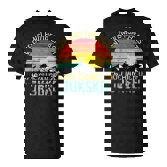 Weekend Forecast Jukskei Retro Jukskei T-Shirt | Mazezy