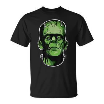 Frankenstein Monster Horror Halloween Halloween T-Shirt | Mazezy