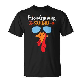 Friendsgiving Squad Happy Thanksgiving Day Friendship T-Shirt | Mazezy