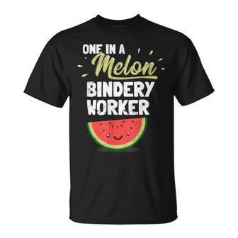 Bindery Worker T-Shirt | Mazezy