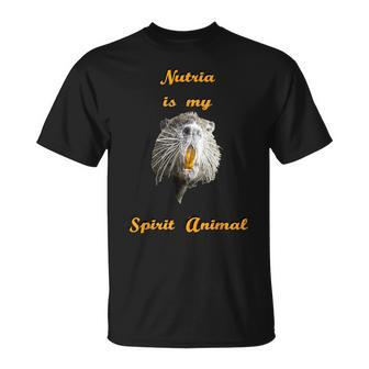 Cajun Louisiana Nutria Rat Spirit Animal T-Shirt | Mazezy AU