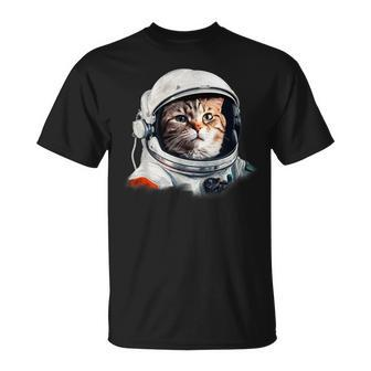 Cat Astronaut Costume Space Cats Owner T-Shirt | Mazezy UK