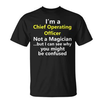 Chief Operating Officer Coo Job Career Occupation T-Shirt | Mazezy