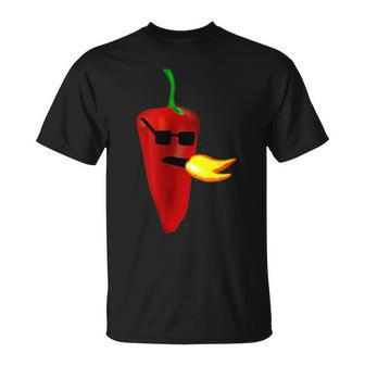 Chili Pepper Sauce Jalapeno Pepper T-Shirt | Mazezy UK