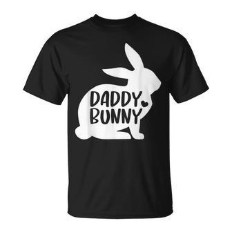 Funny Daddy Bunny Easter Gifts For Father Adult Men Rabbit Unisex T-Shirt | Mazezy