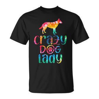 Dog Lover East European Shepherd Tie Dye T-Shirt | Mazezy
