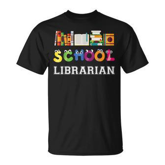 Elementary And Middle School Librarian T-Shirt | Mazezy